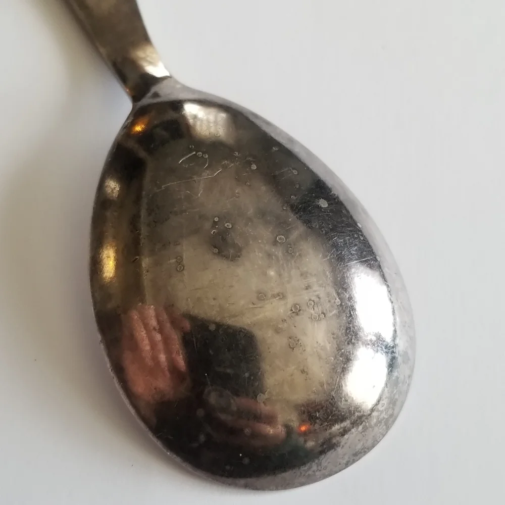 Vintage Denmark spoon silver plate Danmark Dybbol Molle Dana Souvenir